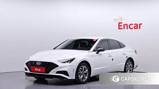 Hyundai Sonata (DN8) 2022 Белый из Кореи