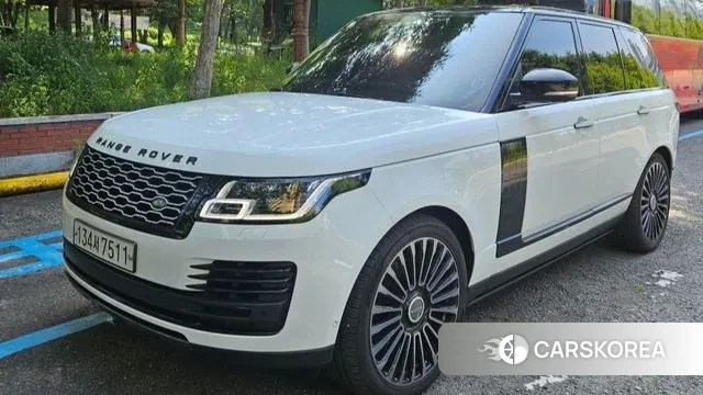 Land Rover Range Rover 4th Generation 2020 Белый из Кореи