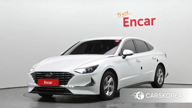 Hyundai Sonata (DN8) 2019 Белый из Кореи
