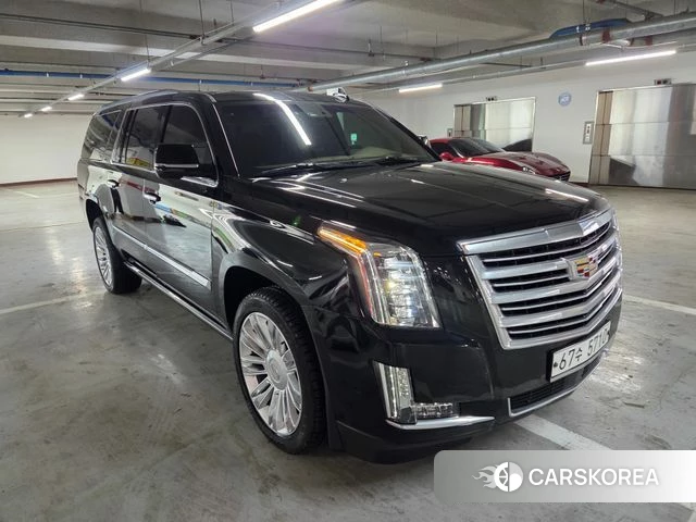 Cadillac Escalade 2018 Черный из Кореи