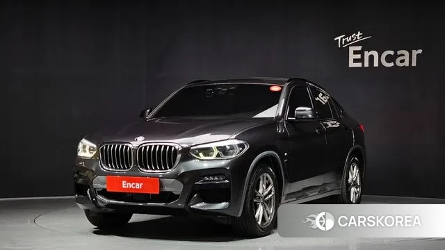 BMW X4 (G02) 2021 Серый из Кореи