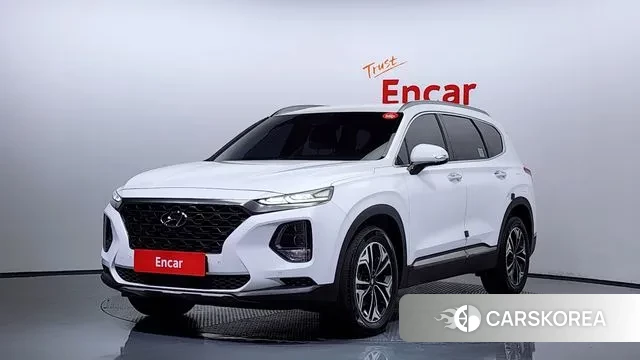 Hyundai Santa Fe TM 2018 Белый из Кореи