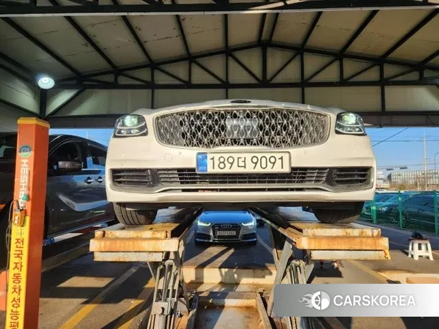 Kia More K9 2021 Белый из Кореи