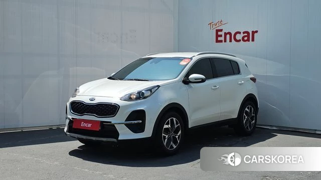 Kia Sportage The Bold 2019 Белый из Кореи