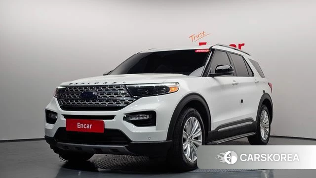 Ford Explorer 6th Generation 2022 Белый из Кореи