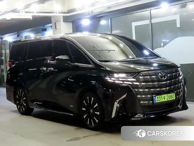Toyota Alphard 4th Generation 2024 Черный из Кореи
