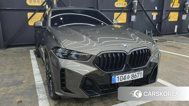 BMW X6 (G06) 2025 Песочный из Кореи