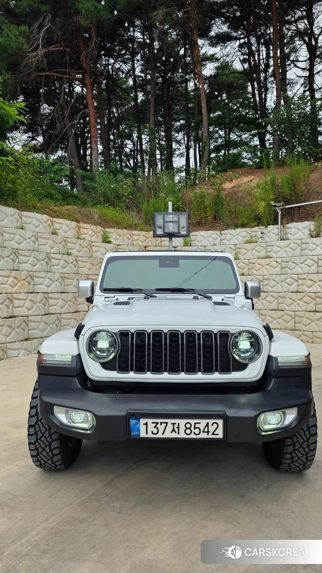 Jeep Wrangler (JL) 2021 Белый из Кореи