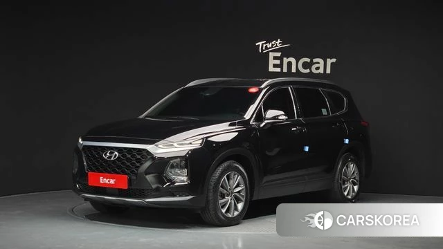 Hyundai Santa Fe TM 2018 Черный из Кореи