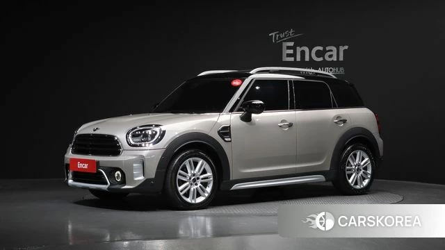 Mini Cooper Countryman 2022 Серебряный двухцветный из Кореи