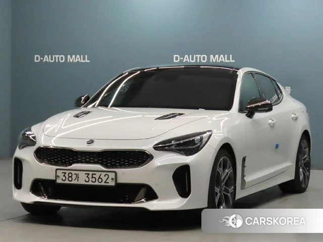 Kia Stinger 2018 Белый из Кореи