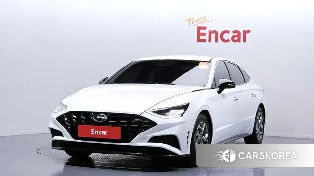 Hyundai Sonata (DN8) 2021 Белый из Кореи