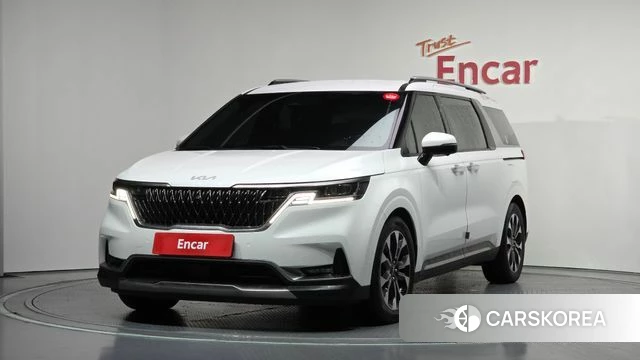 Kia Carnival 4th generation 2021 Белый из Кореи