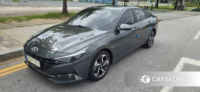 Hyundai Avante (CN7) 2021 Серый из Кореи