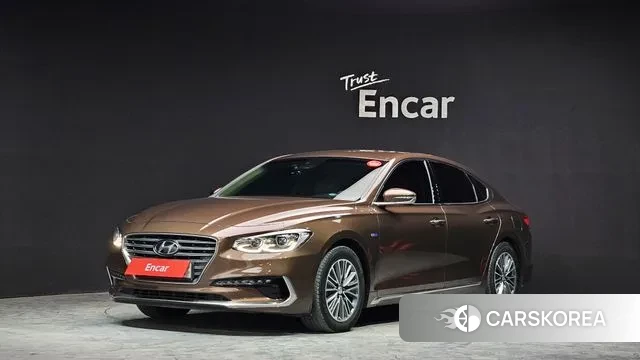 Hyundai Grandeur IG Hybrid 2018 Коричневый из Кореи