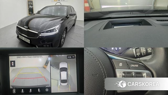 Kia All New K7 Hybrid 2018 Черный из Кореи