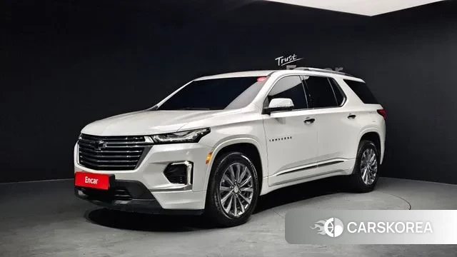 Chevrolet (GM Daewoo) Traverse 2023 Белый из Кореи