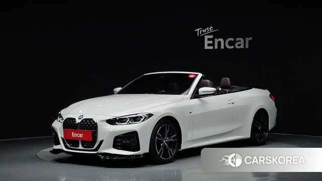 BMW 4 Series (G22) 2022 Белый из Кореи
