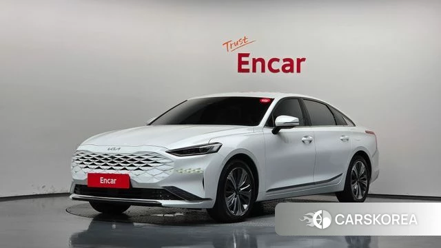 Kia K8 Hybrid 2023 Белый из Кореи