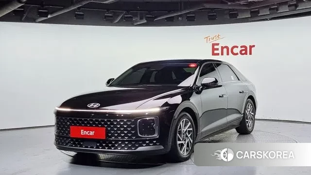 Hyundai Grandeur Hybrid (GN7) 2023 Черный из Кореи