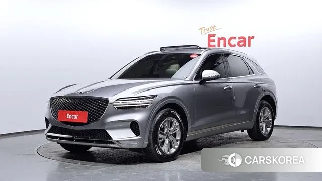 Genesis GV70 2021 Серебристо-серый из Кореи