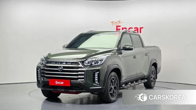 Ssangyong The New Rexton Sports Cannes 2021 Зеленый из Кореи