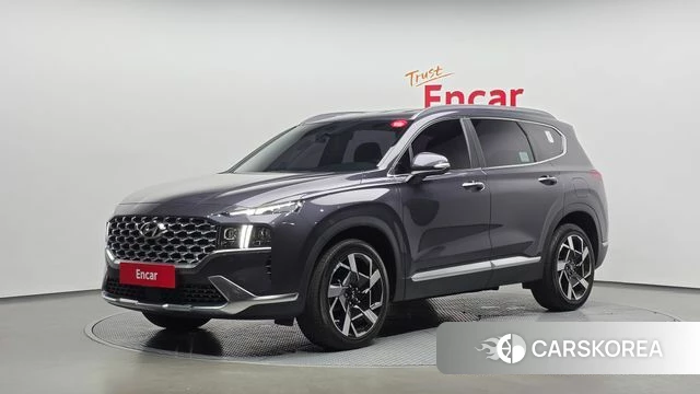 Hyundai The New Santa Fe 2021 Серый из Кореи