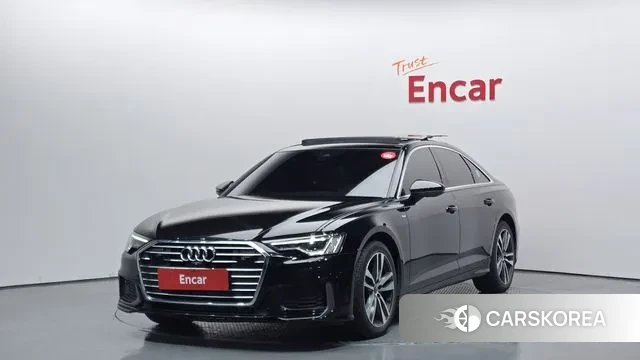 Audi A6 (C8) 2022 Черный из Кореи