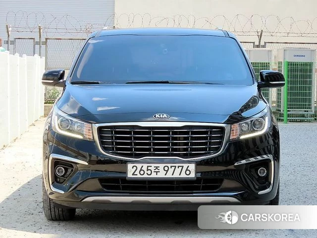 Kia The New Carnival 2019 Черный из Кореи