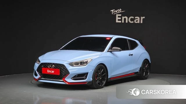 Hyundai Veloster (JS) 2018 Синий из Кореи