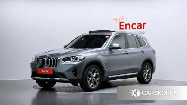 BMW X3 (G01) 2022 Серый из Кореи