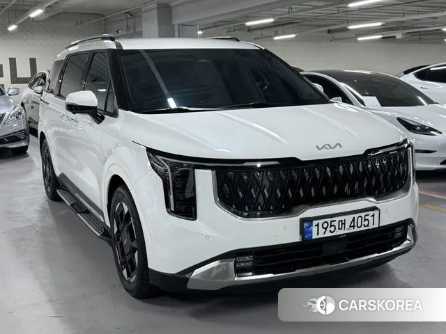 Kia The New Carnival 4th Generation 2024 Белый из Кореи