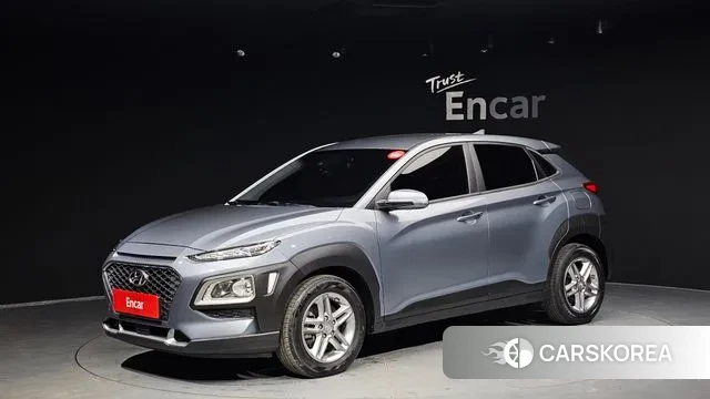 Hyundai Kona 2020 Светло-серебряный цвет из Кореи