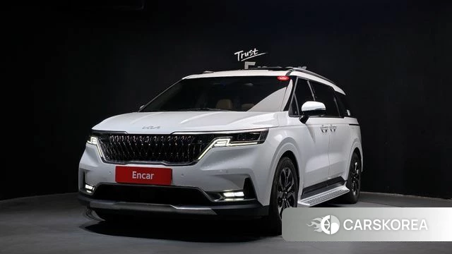 Kia Carnival 4th generation 2021 Белый из Кореи