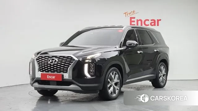 Hyundai Palisade 2022 Черный из Кореи
