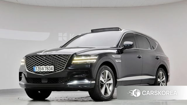 Genesis GV80 2021 Черный из Кореи