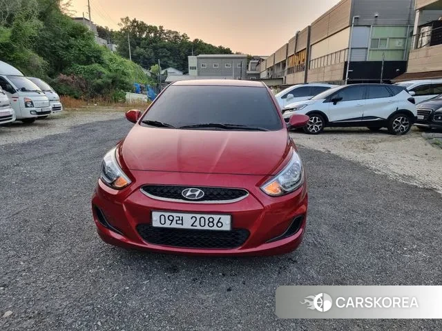 Hyundai Accent (New type) 2018 Красный из Кореи
