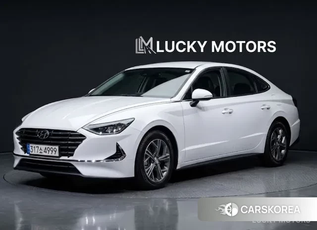 Hyundai Sonata (DN8) 2019 Белый из Кореи