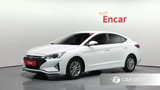 Hyundai The New Avante AD 2019 Белый из Кореи