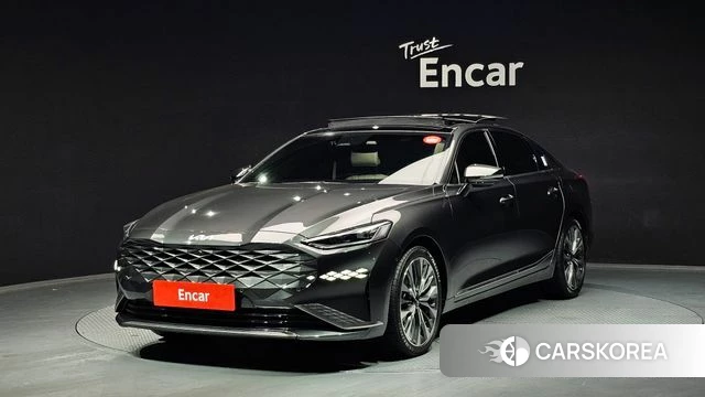 Kia K8 2023 Серый из Кореи