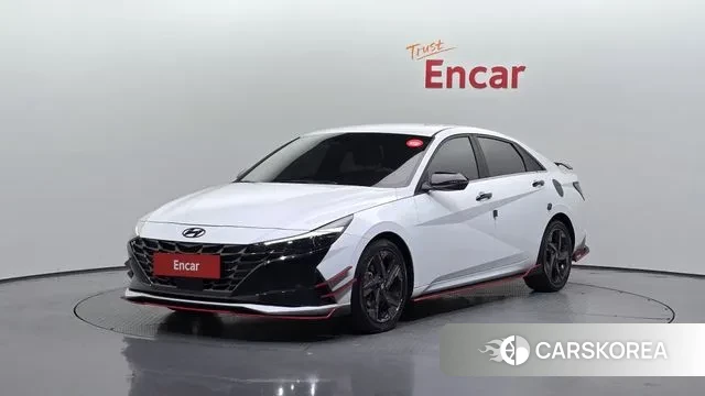 Hyundai Avante (CN7) 2020 Белый из Кореи