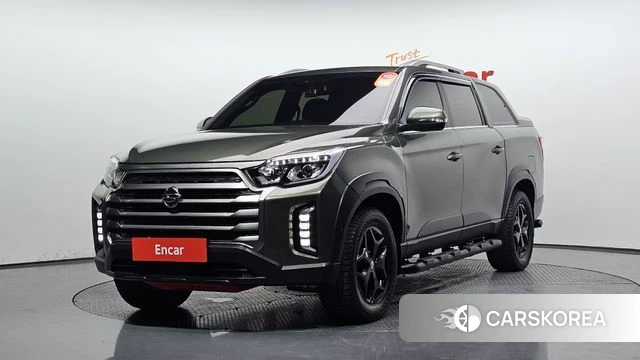 Ssangyong The New Rexton Sport 2022 Темно-зеленый из Кореи