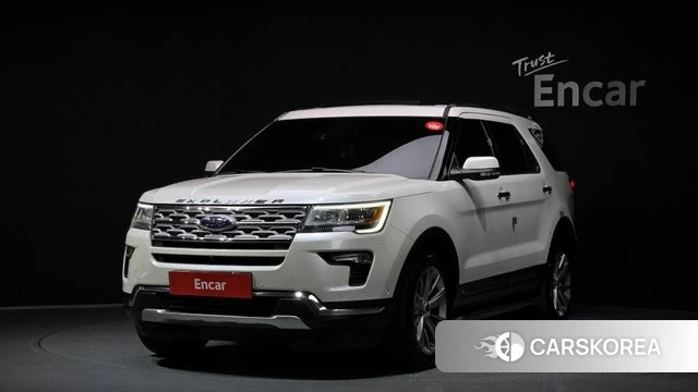 Ford Explorer 2018 Белый из Кореи