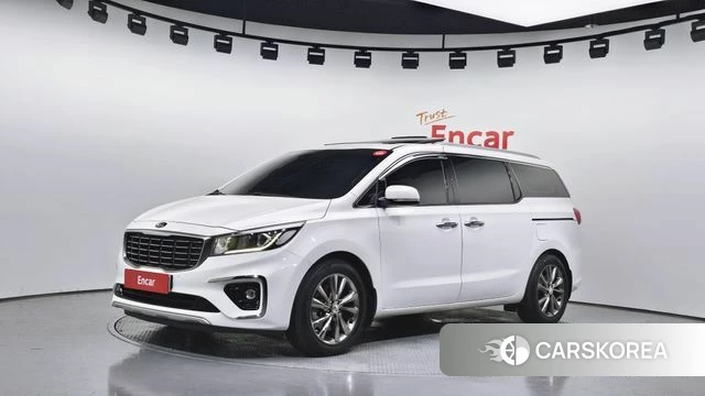 Kia The New Carnival 2020 Белый из Кореи