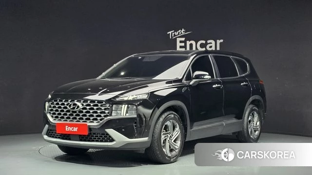 Hyundai The New Santa Fe 2022 Черный из Кореи