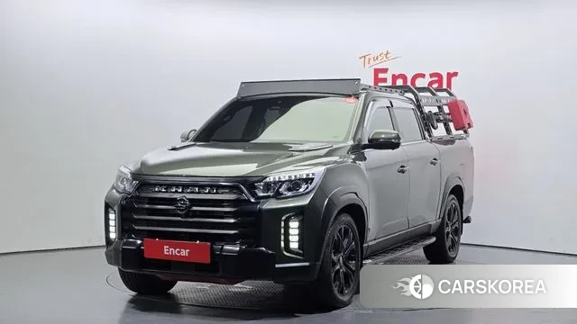 Ssangyong The New Rexton Sports Cannes 2022 Темно-зеленый из Кореи