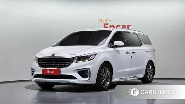 Kia The New Carnival 2018 Белый из Кореи