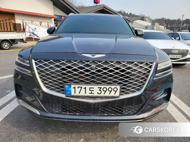 Genesis GV80 2021 Черный из Кореи