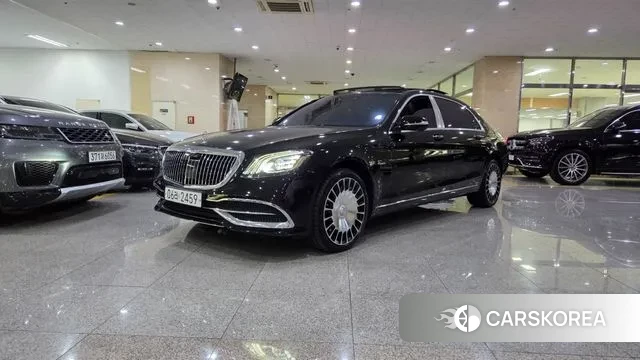 Mercedes-Benz S-Class W222 2018 Черный из Кореи