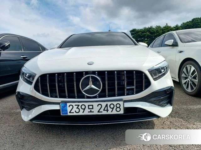 Mercedes-Benz A-Class W177 2024 Белый из Кореи